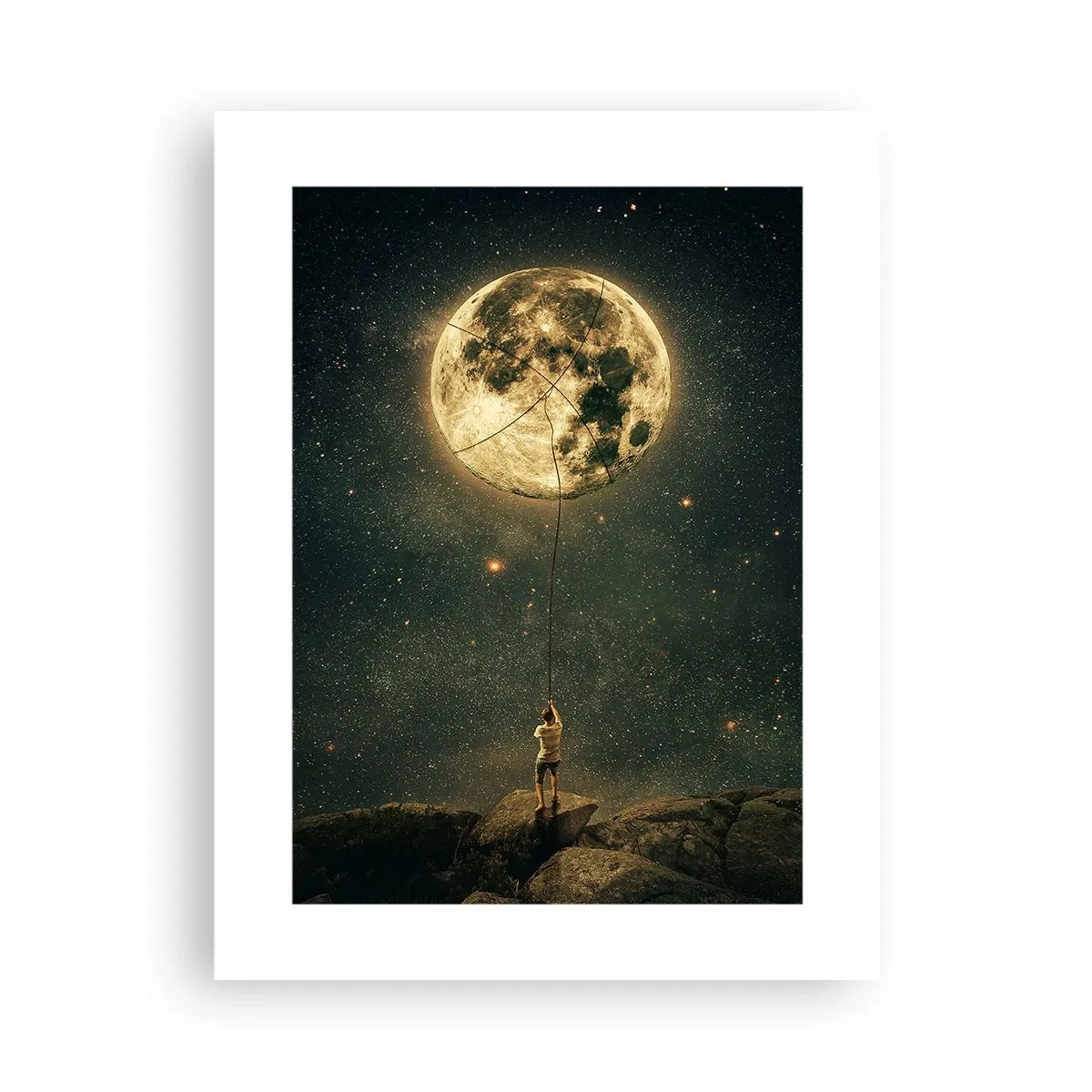 Plakat - Jeden taki, co ukradł Księżyc - 30x40 cm