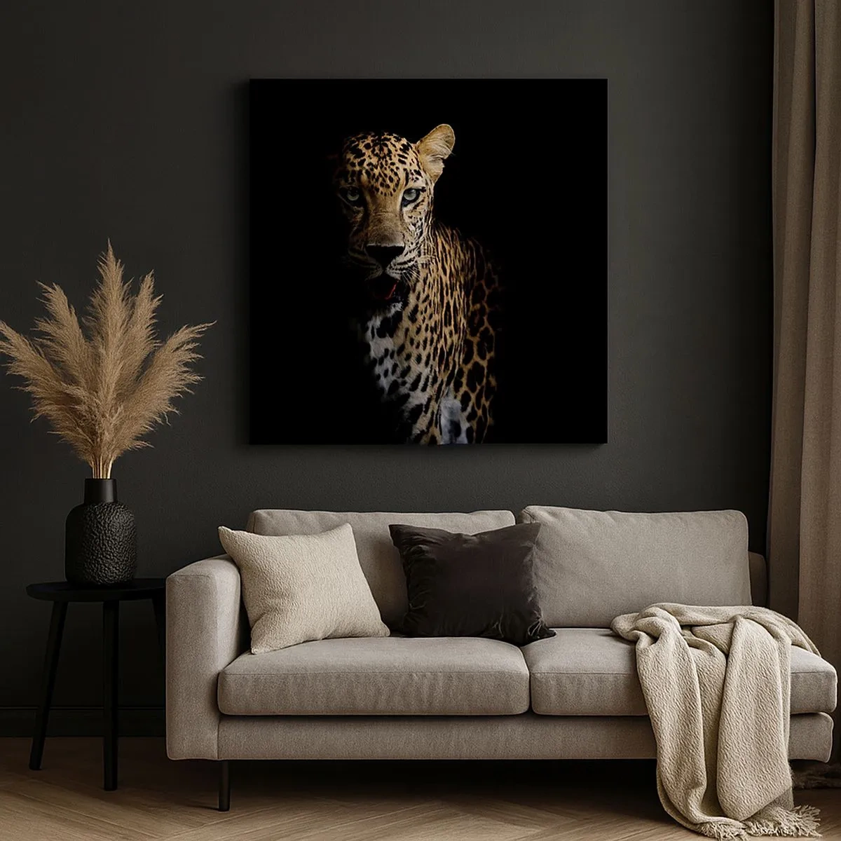 Obraz na płótnie - Mroczne piękno - 30x30 cm