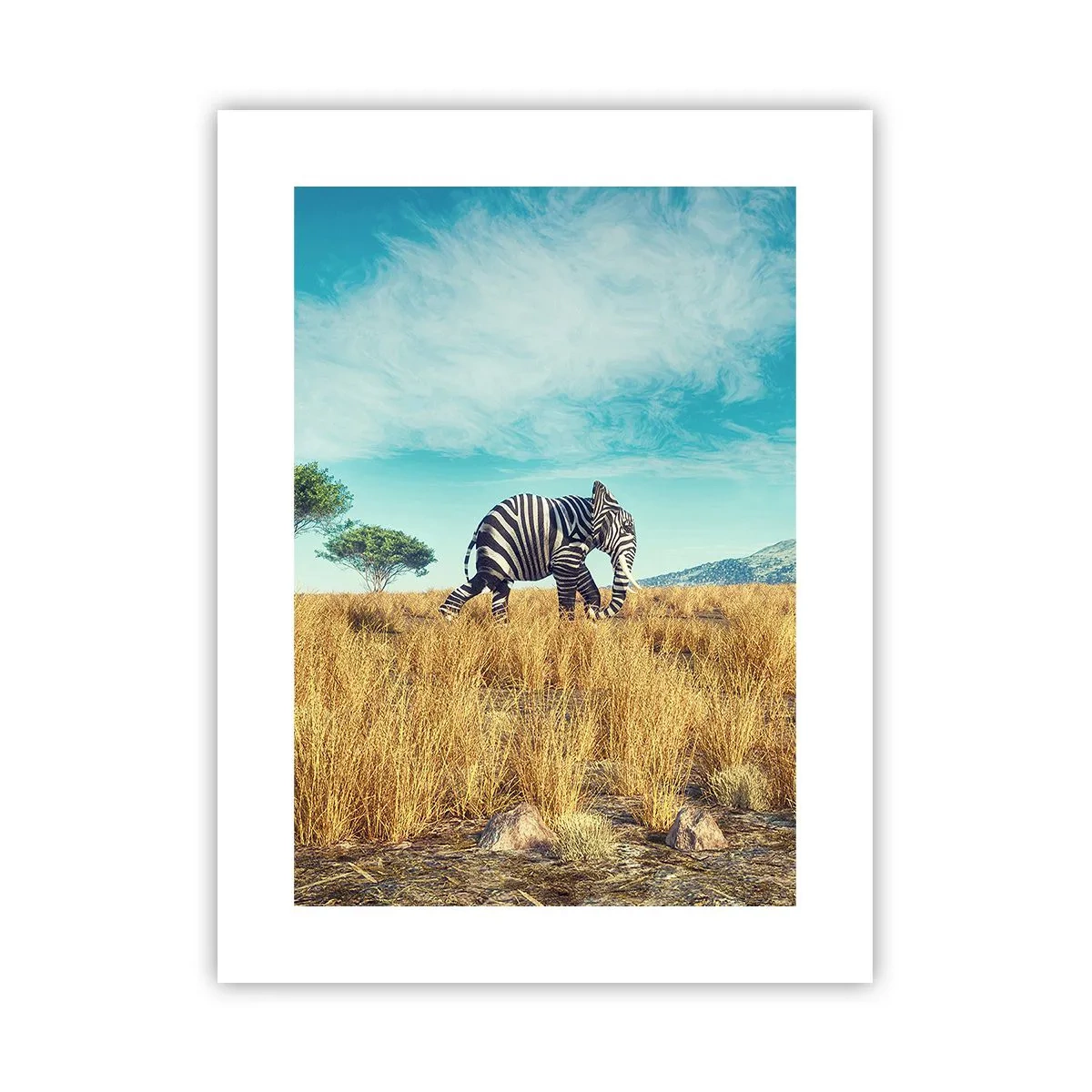 Plakat - Szarość już niemodna - 30x40 cm