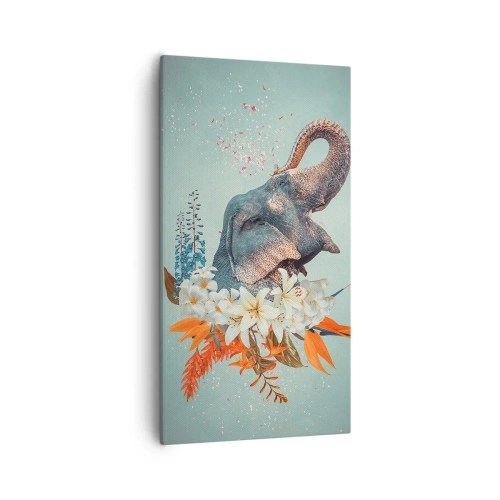 Obraz na płótnie - Ryk radości - 55x100 cm