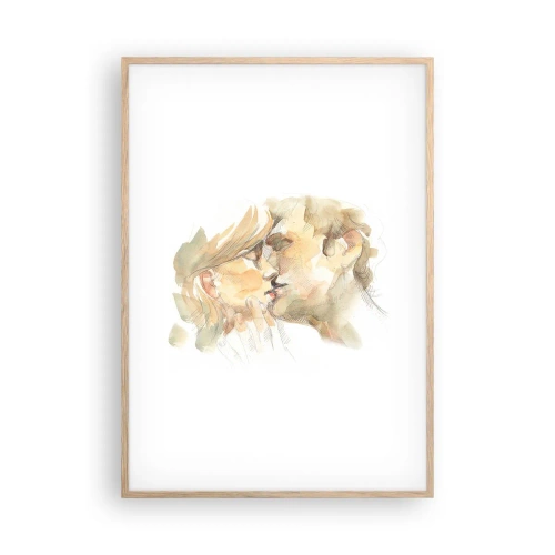 Plakat w ramie jasny dąb - Odnaleziona połowa? - 70x100 cm