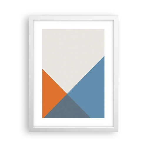 Plakat w białej ramie - Pod kątem… - 30x40 cm