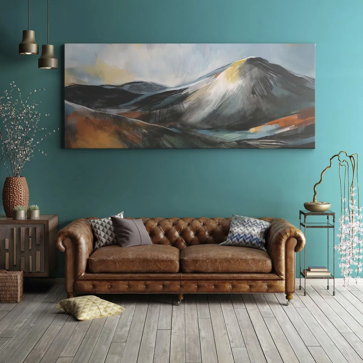 Obraz na płótnie - Surowe i piękne - 100x40 cm