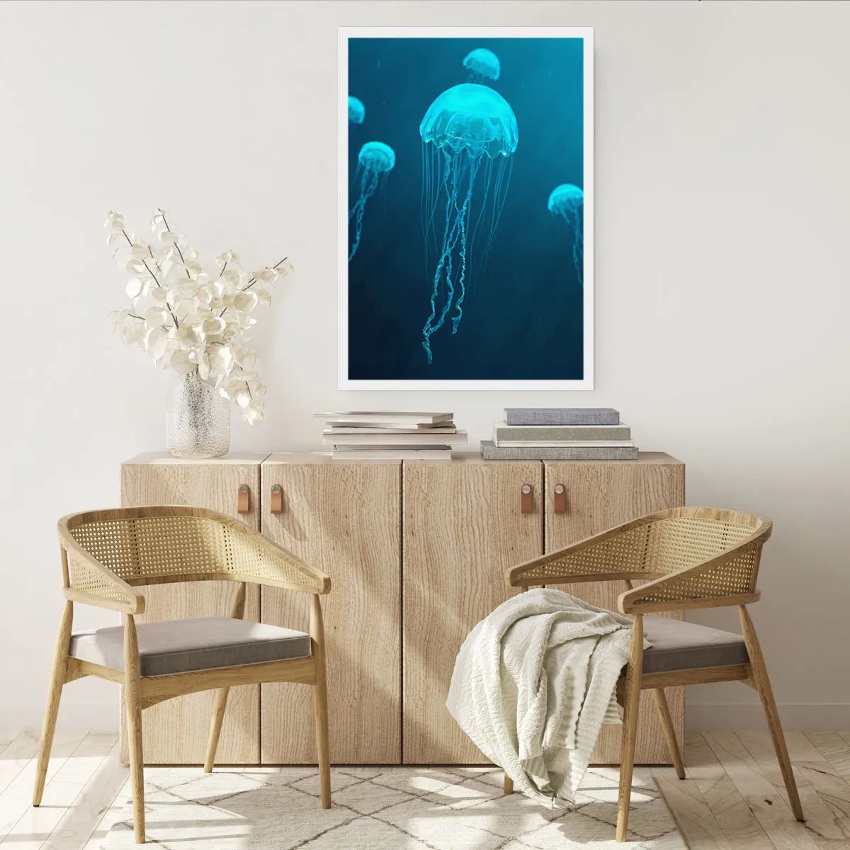 Plakat - Oceaniczny taniec - 40x50 cm
