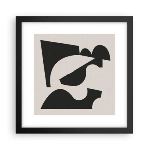 Plakat w czarnej ramie - Do samodzielnego składania - 30x30 cm