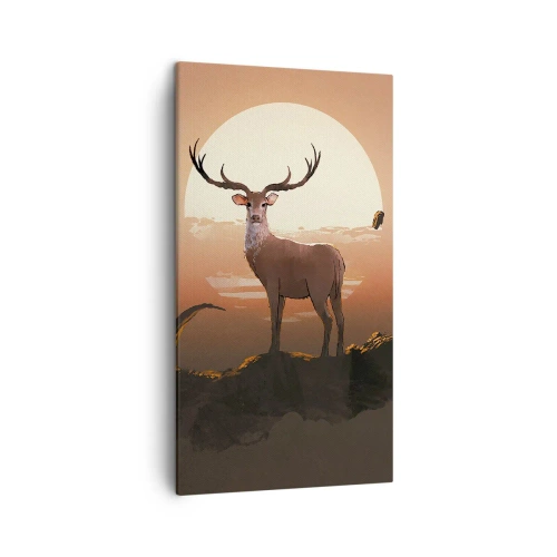 Obraz na płótnie - Ta noc do innych jest niepodobna - 45x80 cm