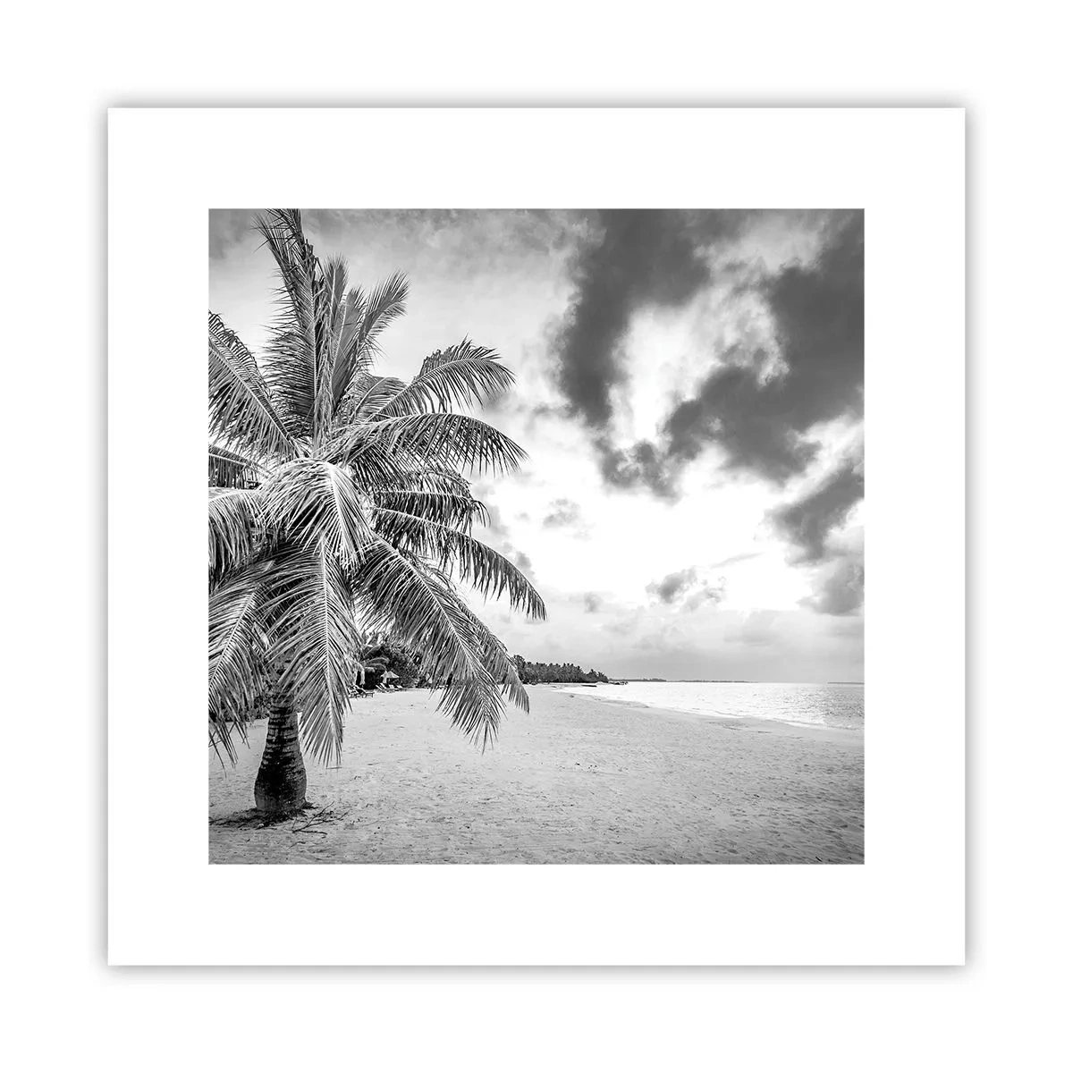 Plakat - Gdy tęsknisz do samotności… - 30x30 cm