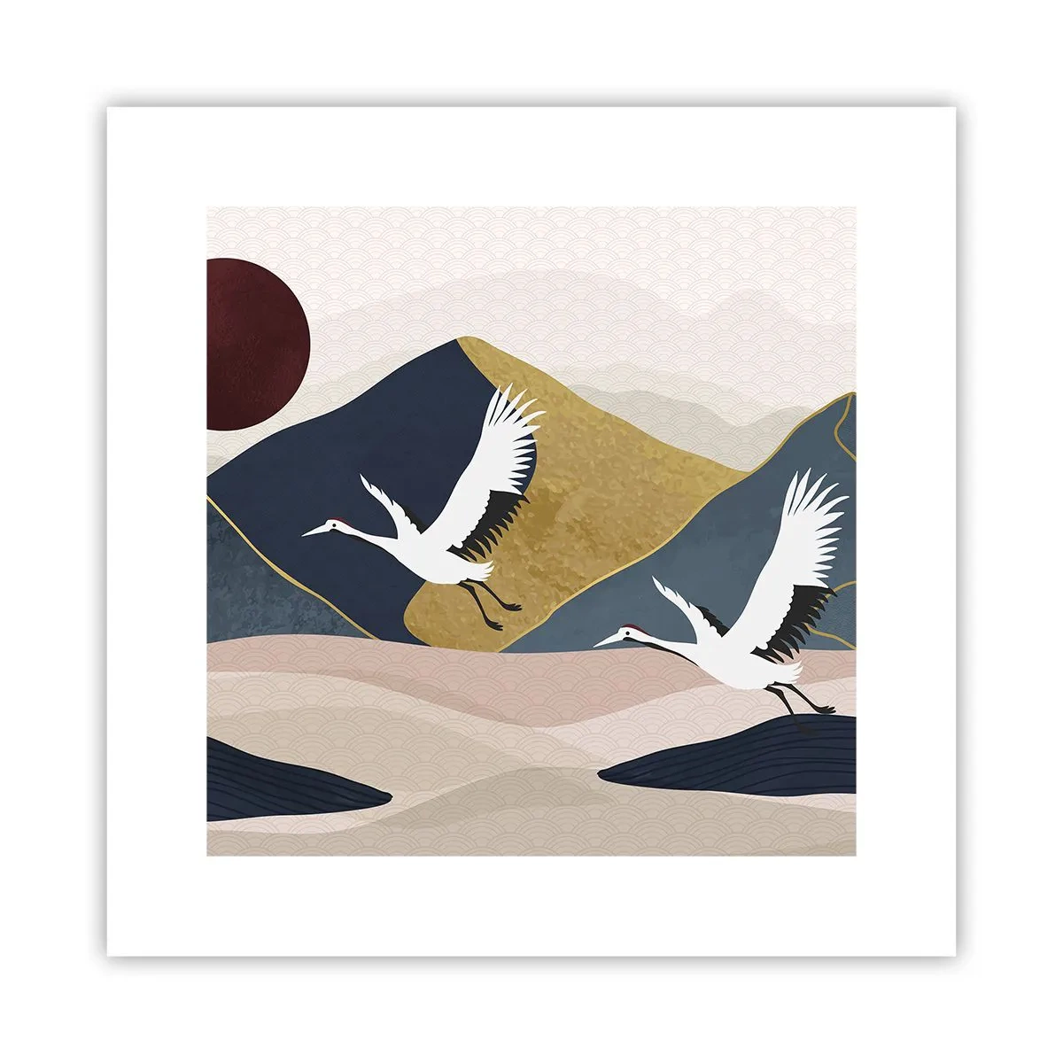 Plakat - I znowu ZLECIAŁ dzień - 30x30 cm