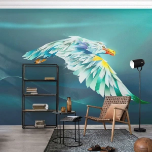 Fototapeta Premium Sand - Orla twych lotów potęga - Abstrakcja, Orzeł, Ptak - 350x256 cm