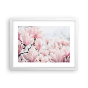 Plakat w białej ramie - Ideał subtelności - 40x30 cm