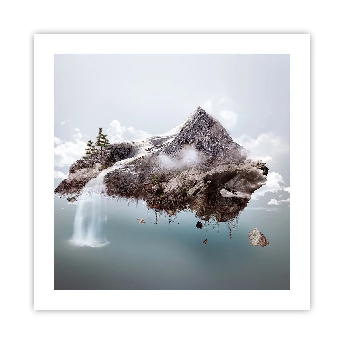 Plakat - Okiem surrealisty - 50x50 cm