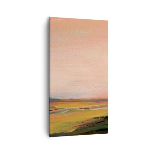 Obraz na płótnie - W różowej tonacji - 55x100 cm