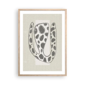 Plakat w ramie jasny dąb - Przedziwne stworzenie - 50x70 cm