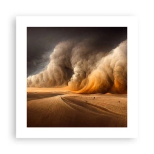 Plakat - Gniew pustyni - 40x40 cm