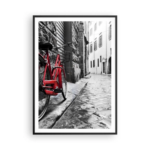 Plakat w czarnej ramie - Prawdziwe piękno się nie starzeje - 70x100 cm