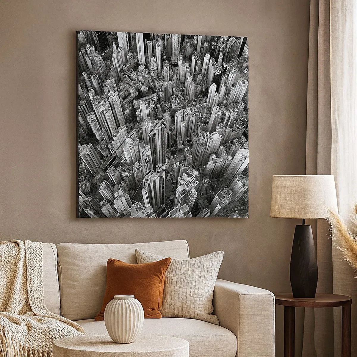 Obraz na płótnie - Wciąż wyżej i wyżej - 30x30 cm