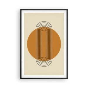 Plakat w czarnej ramie - Plan doskonały - 61x91 cm