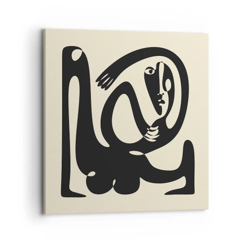 Obraz na płótnie - Prawie Picasso - 70x70 cm