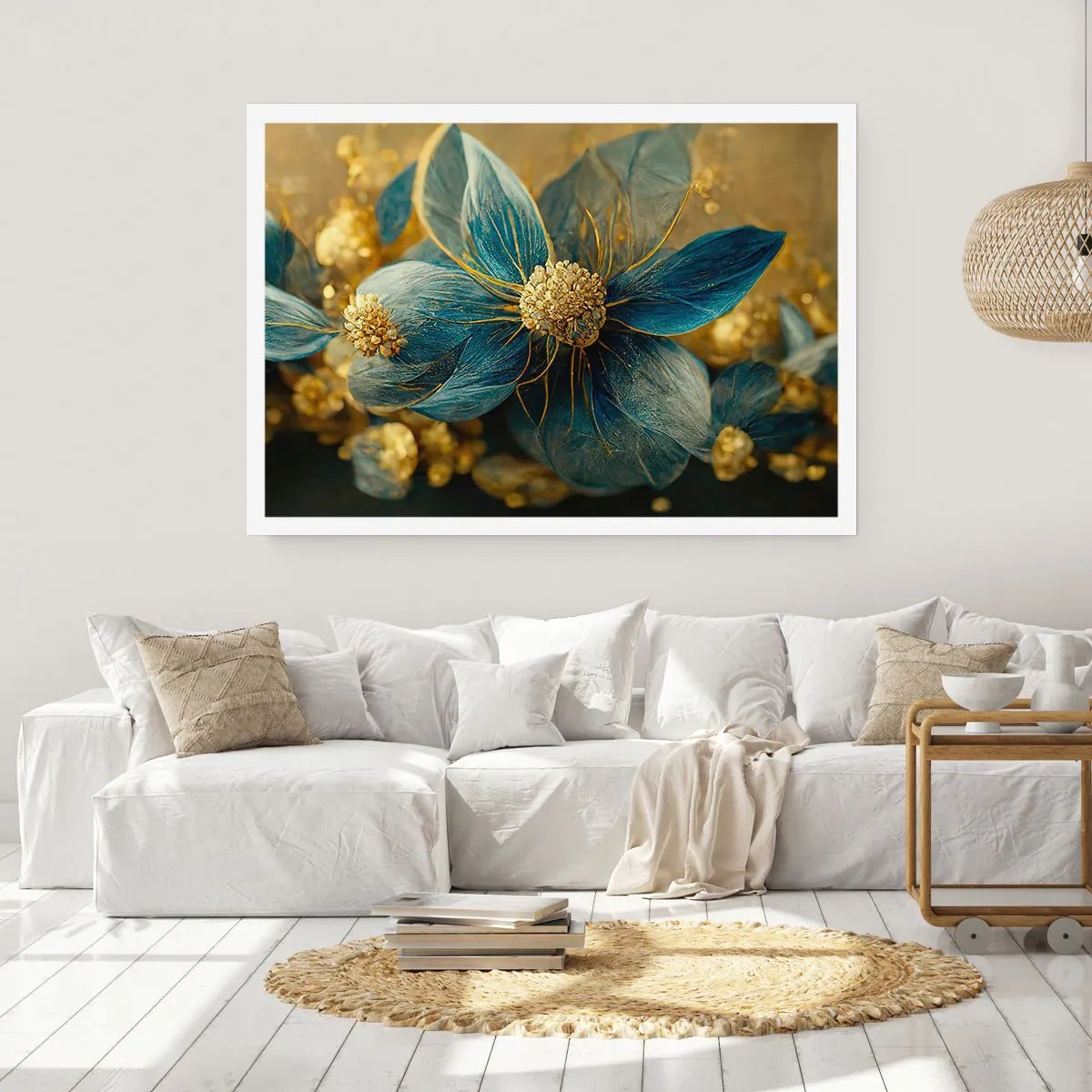 Plakat - Zakwitnąć złotem - 70x50 cm