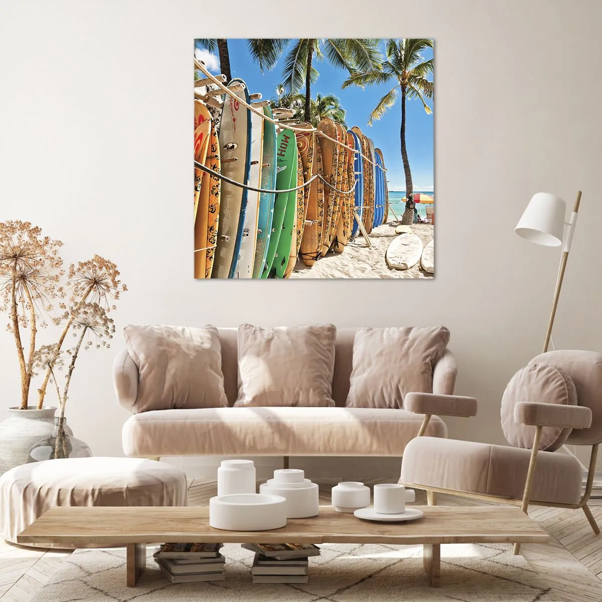 Obraz na płótnie - Słoneczna zabawa - 40x40 cm