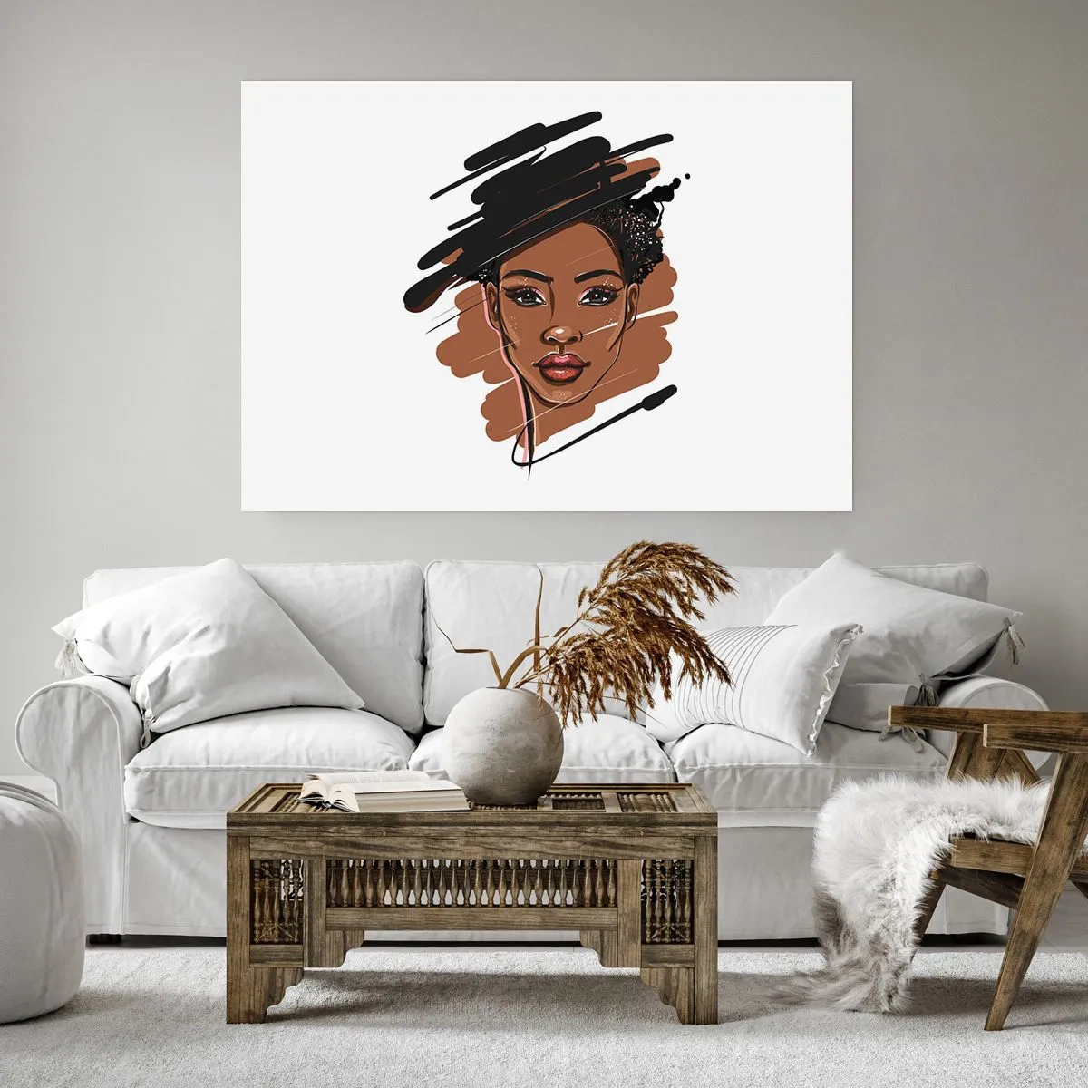 Plakat - Słodka jak czekolada - 50x40 cm