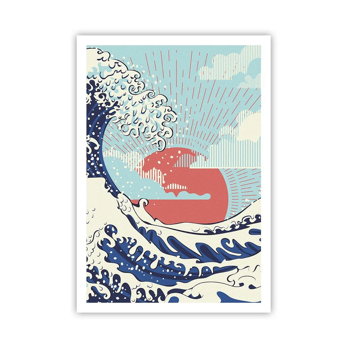 Plakat - Z japońskich inspiracji - 70x100 cm