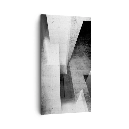Obraz na płótnie - Struktura przestrzeni - 45x80 cm