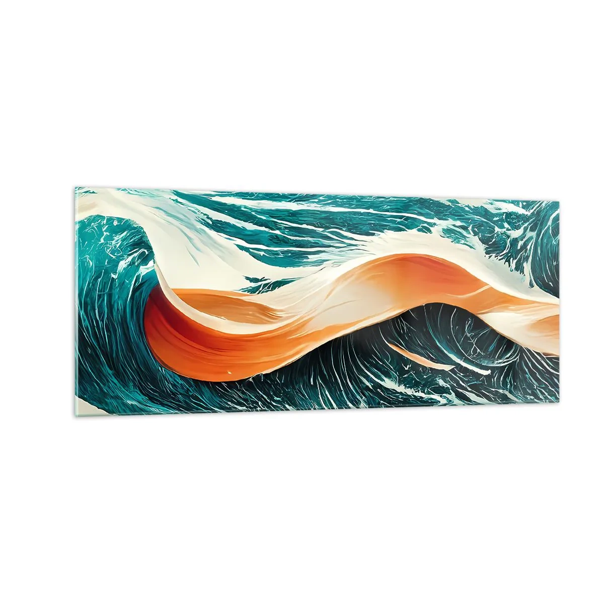 Obraz na szkle - Sen surfera - 100x40 cm