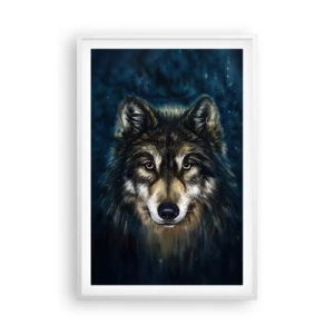 Plakat w białej ramie - Alfa? I omega - 61x91 cm