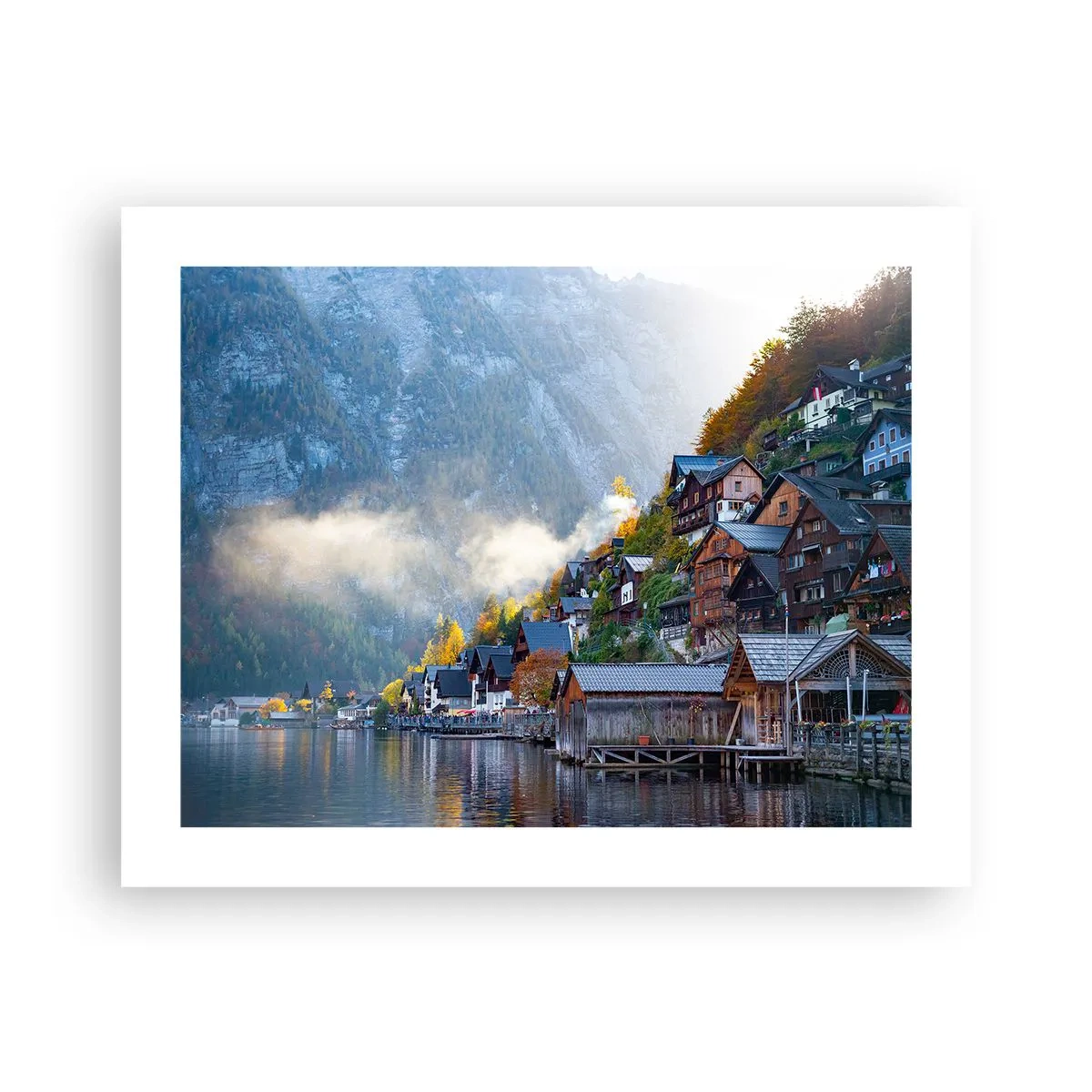 Plakat - Alpejskie klimaty - 50x40 cm