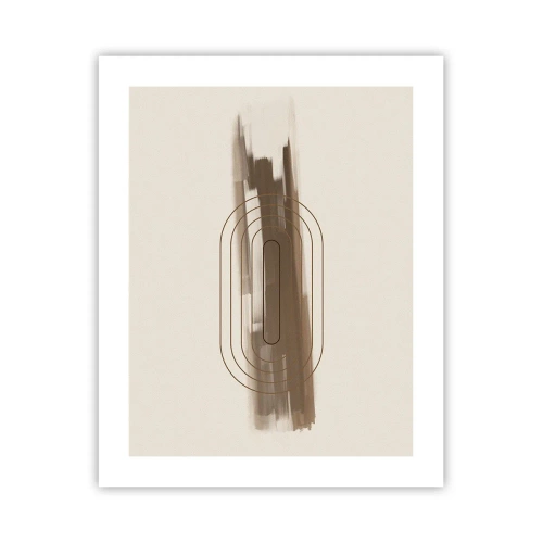 Plakat - Powiew szarości - 40x50 cm