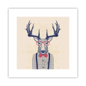 Plakat - Zabawna ekstrawagancja - 30x30 cm