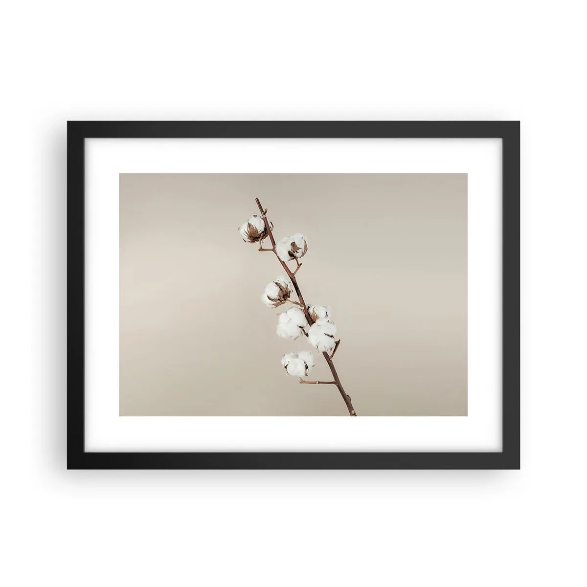 Plakat w czarnej ramie - U źródła miękkości - 40x30 cm