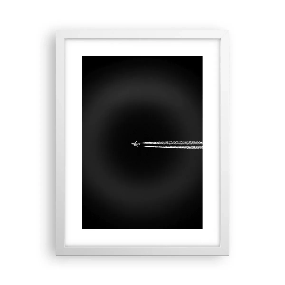 Plakat w białej ramie - W inny wymiar - 30x40 cm