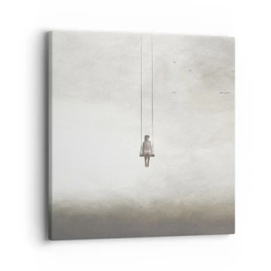 Obraz na płótnie - Dziecko w nas - 40x40 cm