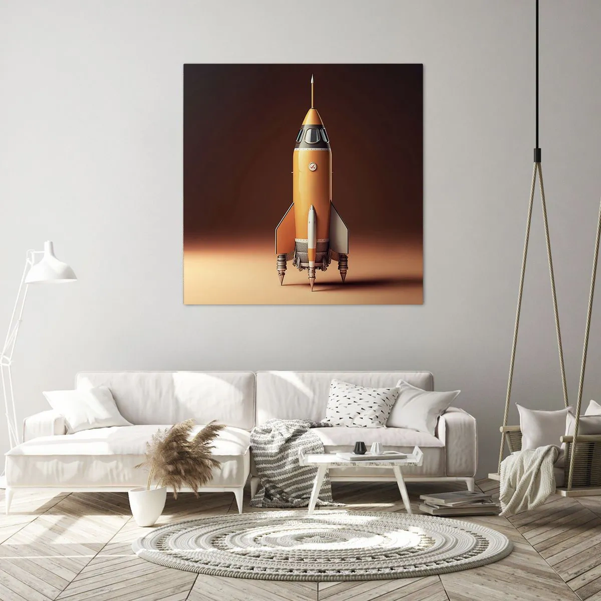 Obraz na płótnie - Zaczyna się od marzenia - 40x40 cm