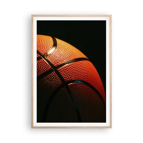 Plakat w ramie jasny dąb - Piękna jak planeta - 70x100 cm