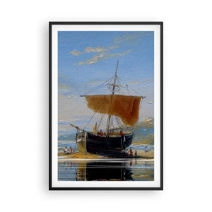 Plakat w czarnej ramie - Woda, ziemia, powietrze - 61x91 cm