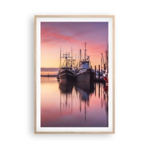 Plakat w ramie jasny dąb - Przed kolejnym dniem - 61x91 cm