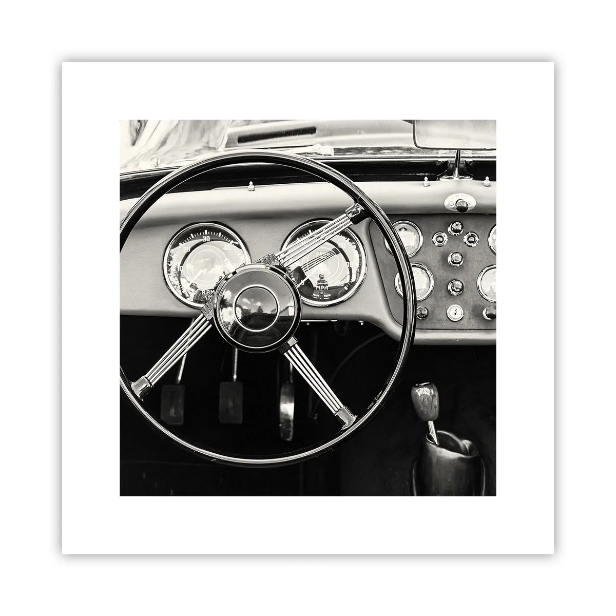 Plakat - Marzenie kolekcjonera - 30x30 cm