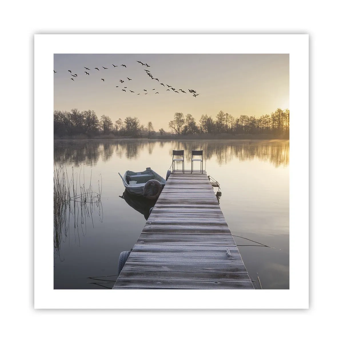 Plakat - Wrócę za jakiś czas - 50x50 cm