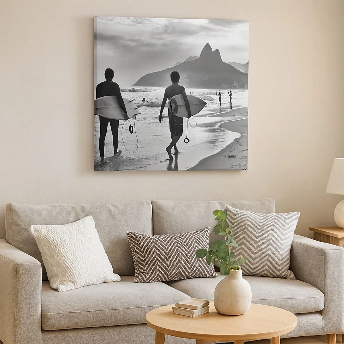 Obraz na płótnie - Samba na jedną falę - 30x30 cm