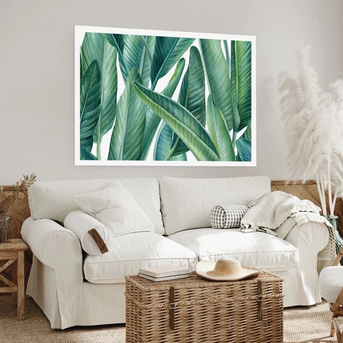 Plakat - Zieleń sama w sobie - 70x50 cm