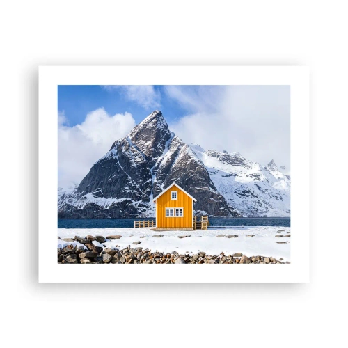 Plakat - Skandynawskie wakacje - 50x40 cm