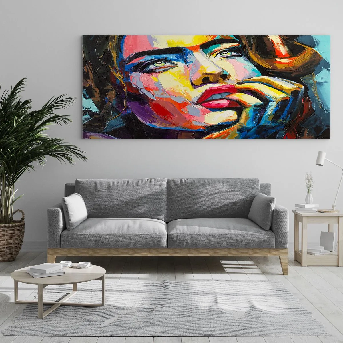Obraz na szkle - Marzenia jak ptaki szybują po niebie - 100x40 cm