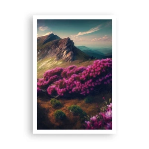 Plakat - Lato w górach - 70x100 cm