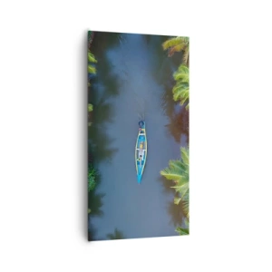 Obraz na płótnie - Na tropikalnym szlaku - 65x120 cm