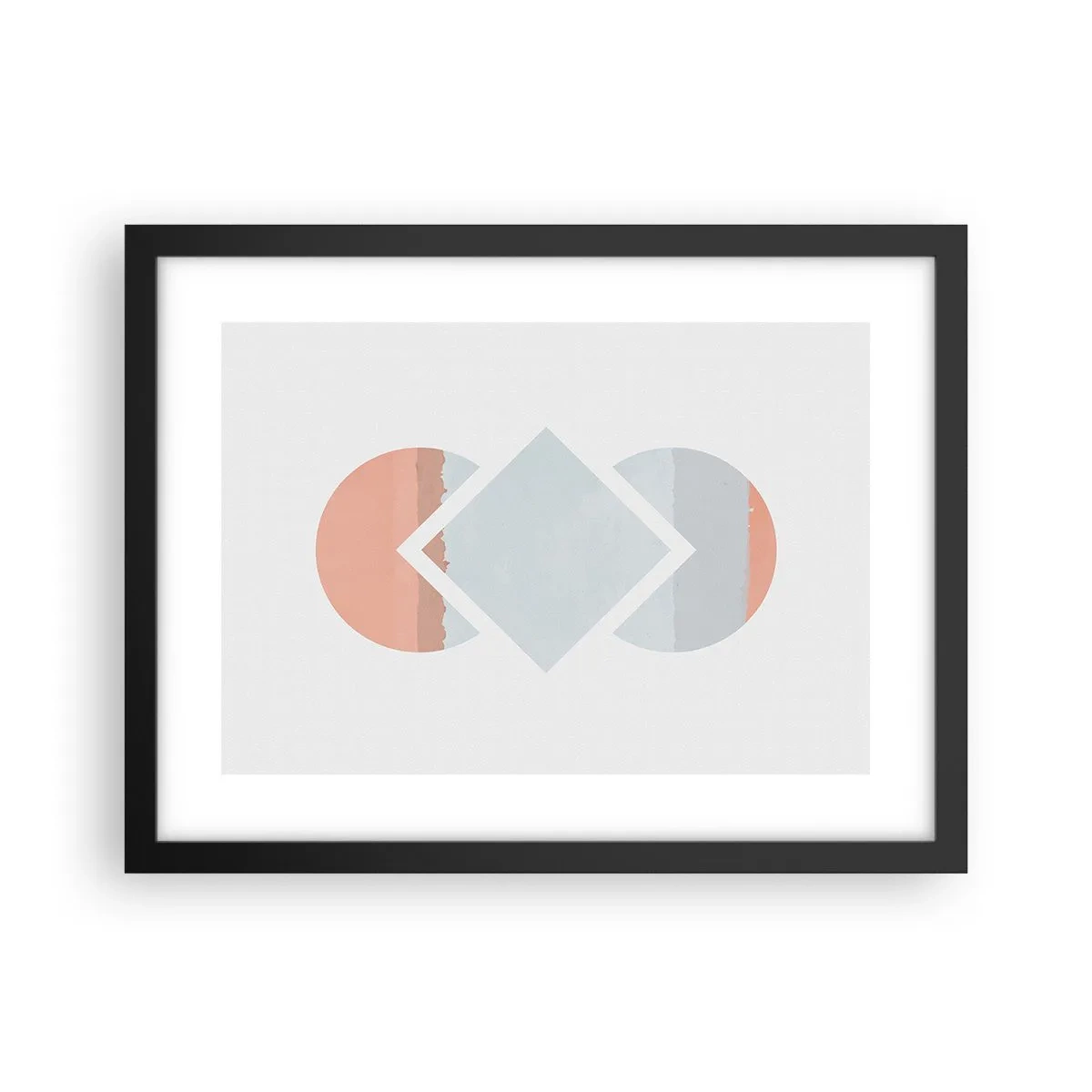 Plakat w czarnej ramie - Sytuacja jest jasna - 40x30 cm