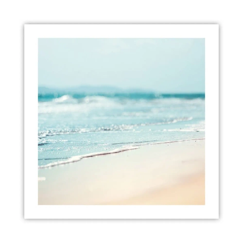 Plakat - Ciepło i szum - 50x50 cm