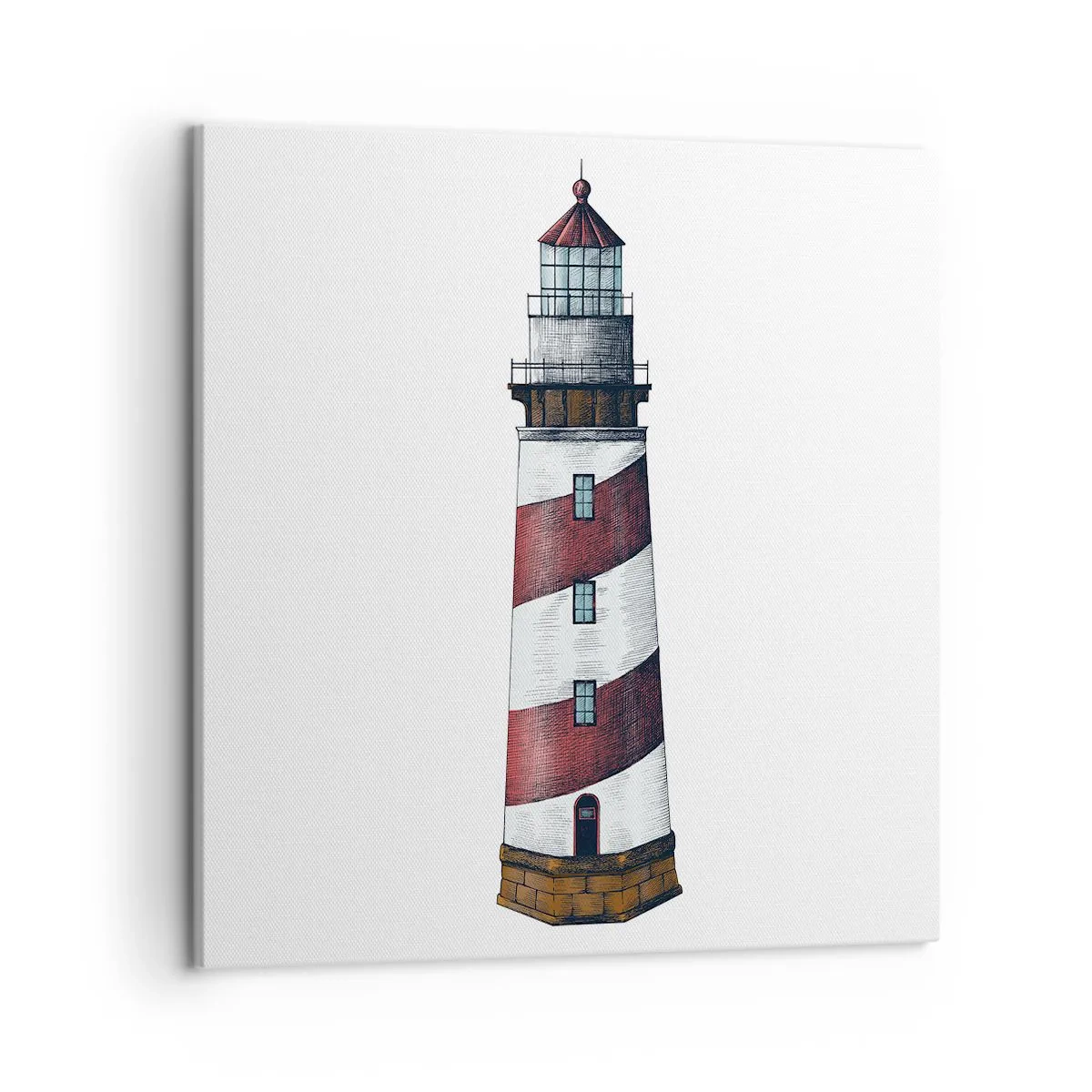 Obraz na płótnie - Zawsze na straży - 50x50 cm